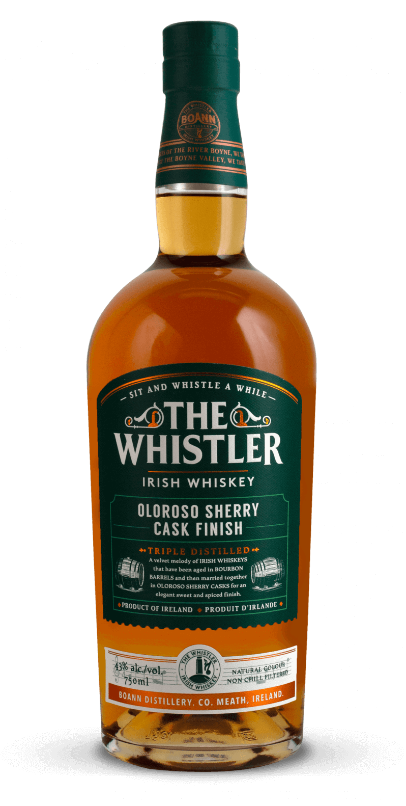 Oloroso Sherry Cask Finish The Whistler Whiskey
