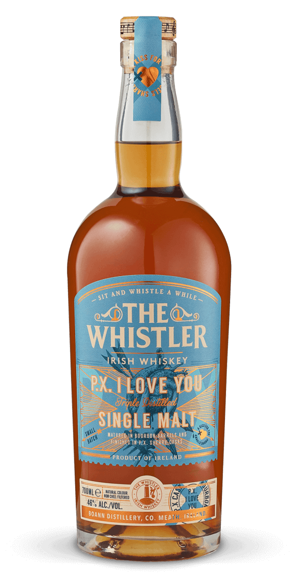 The Whistler Irish Whiskey bottle